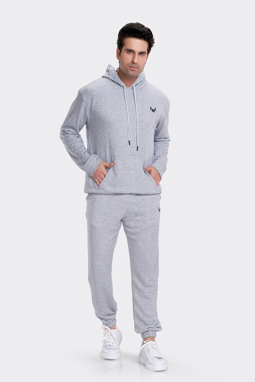 tøffel hulkende ekskrementer Hoodie T Shirt & Jogger Pants full set - Grey - Nachke Dance fashion